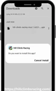 Download Hill Climb Racing Mod APK for Android, PC, and IOS 13 Installing the APK