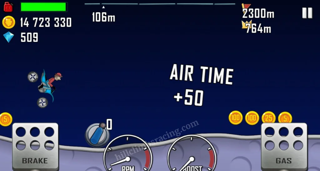 Hill Climb Racing MOD APK v1.69.0 2026 (Uang/Berlian dan Bahan Bakar Tak Terbatas) 5 Fitur Terbaru dari Hill Climb MOD APK