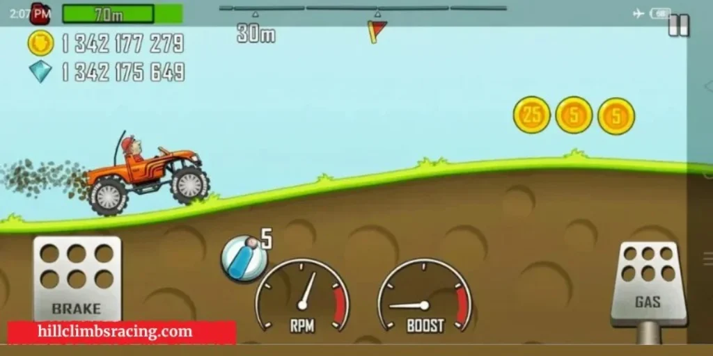 Hill Climb Racing MOD APK v1.69.0 2026 (Uang/Berlian dan Bahan Bakar Tak Terbatas) 23 Kemampuan Bermain Offline dalam Hill Climb Racing Mod APK
