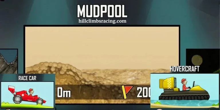 Hill Climb Racing MOD APK v1.69.0 2026 (Uang/Berlian dan Bahan Bakar Tak Terbatas) 18 Kolam Lumpur