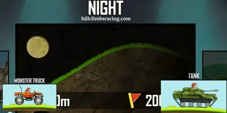 Hill Climb Racing MOD APK v1.69.0 2026 (Uang/Berlian dan Bahan Bakar Tak Terbatas) 17 Malam Hill Climb